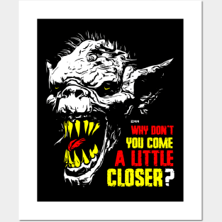 Monster, Zombie, Scary Creature, evil Posters and Art